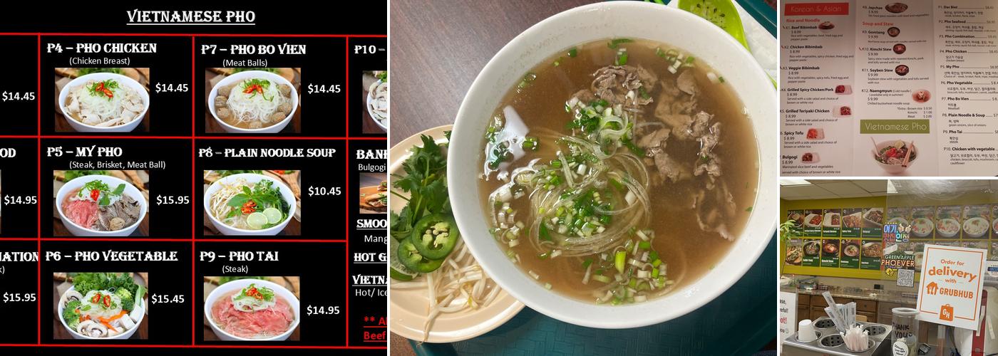 Green Apple PHOever Menu