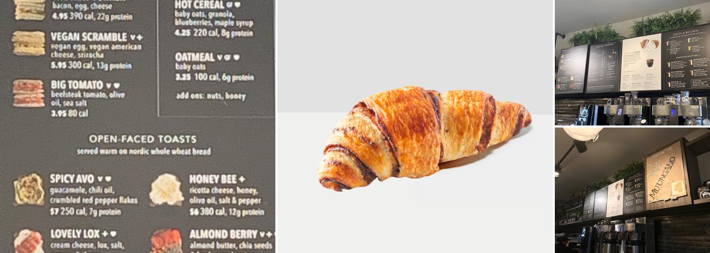 Gregorys Coffee Menu