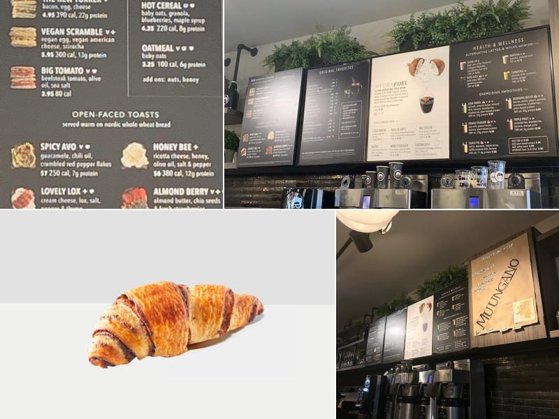 Gregorys Coffee Menu