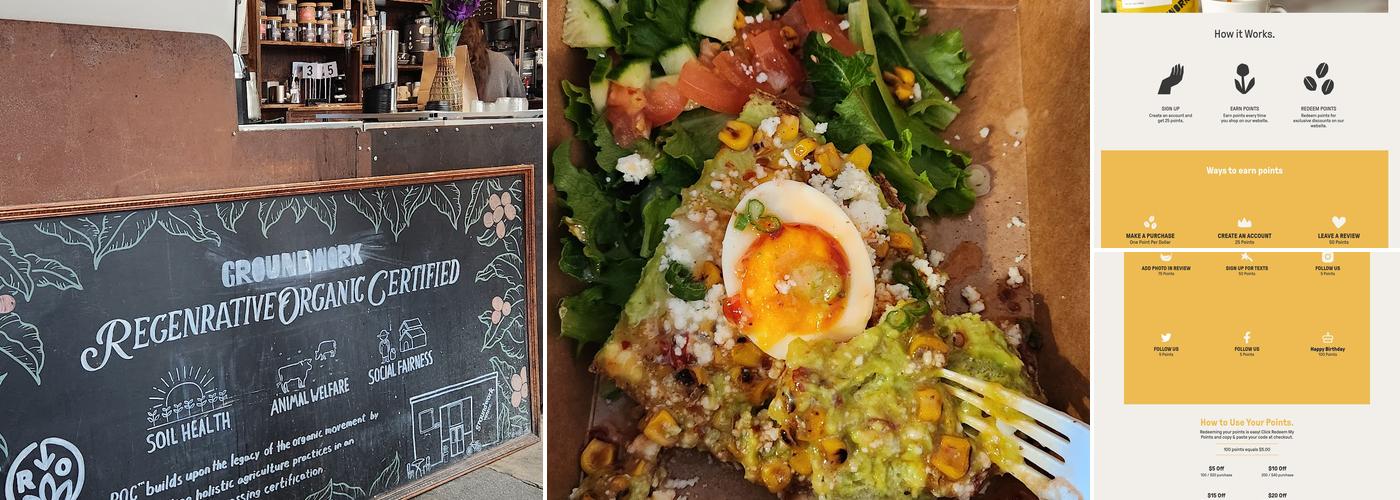 Groundwork Coffee Co. Menu