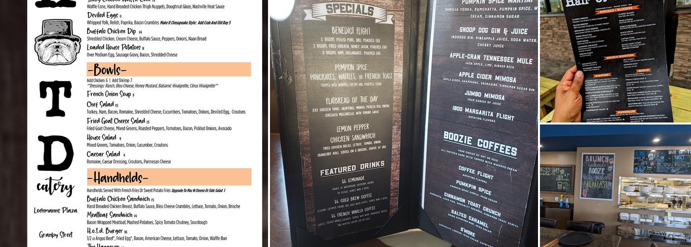 Hair Of The Dog Eatery Menu