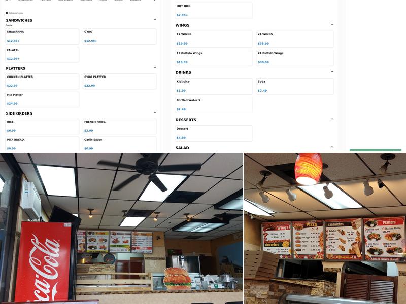 Halal Food Express Menu