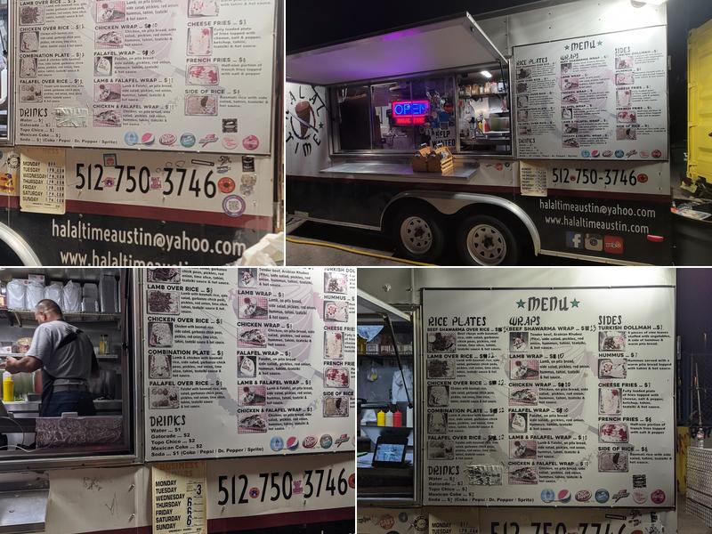 Halal time Menu