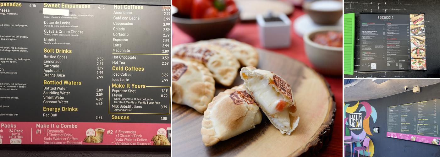 Half Moon Empanadas - MiMo District Menu