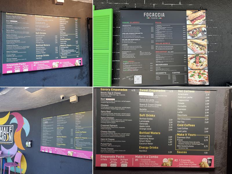 Half Moon Empanadas - MiMo District Menu