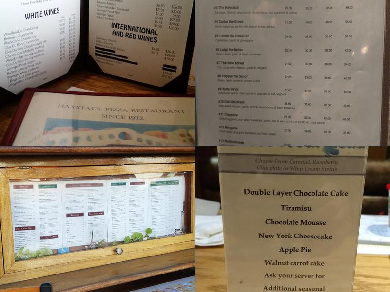 Haystack Menu