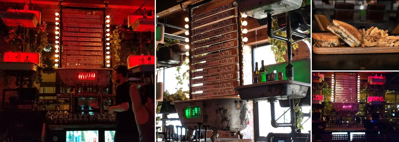 Headquarters Beercade Menu