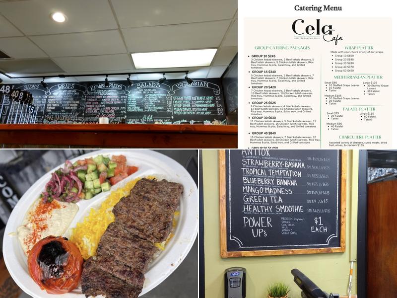 Cela Cafe Menu