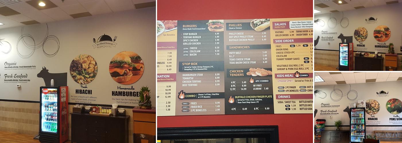 Hibachi STOP Menu