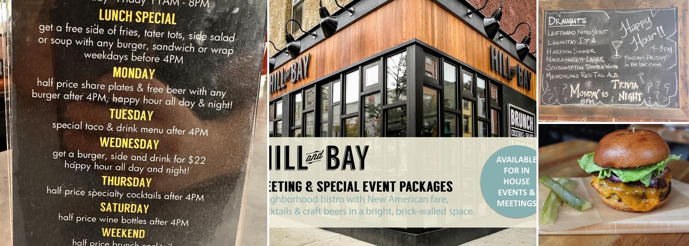 Hill and Bay Menu
