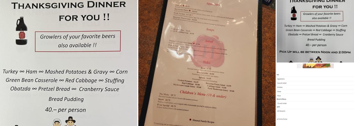 Himmel's Menu