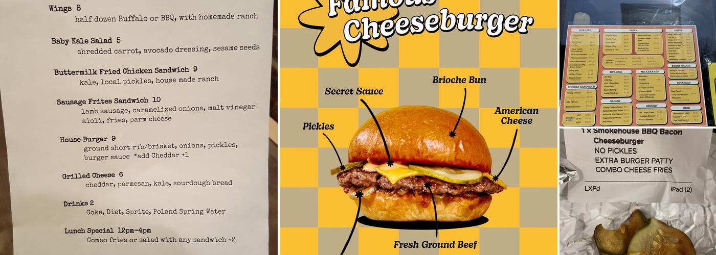 Home Frite Menu