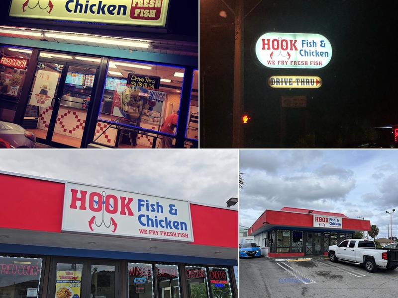 Hook fish and chicken