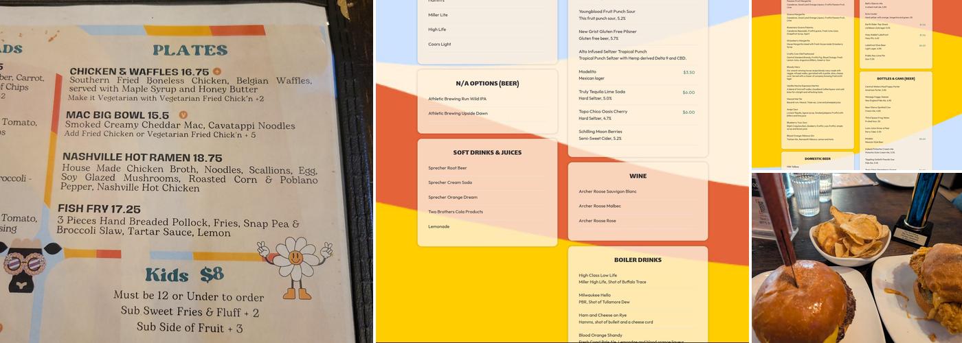 Hot Head Fried Chicken by Crafty Cow Menu