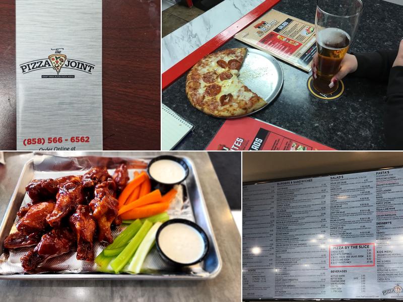 The Pizza Joint Menu