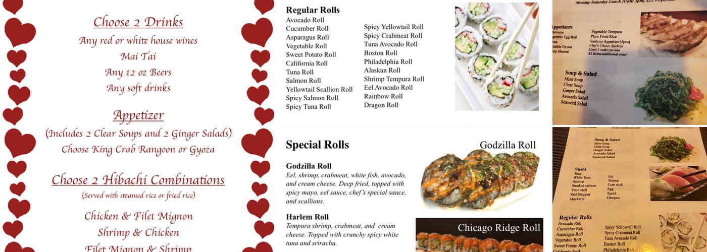 ICHIBAN Menu