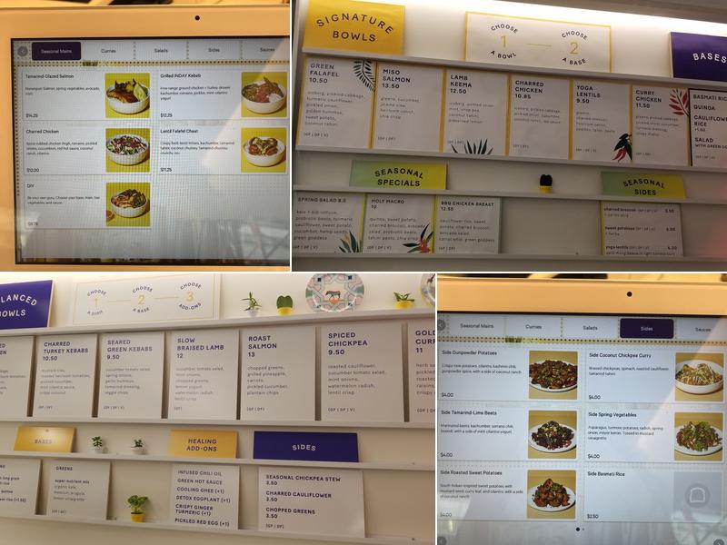INDAY Menu