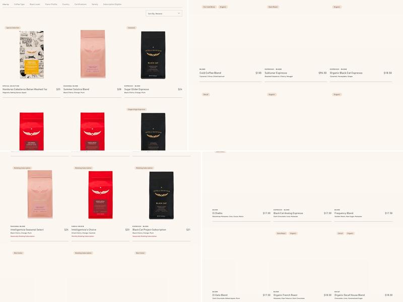 Intelligentsia Coffee Silver Lake Coffeebar Menu