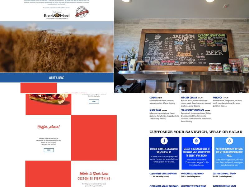Jackson's Cafe Menu