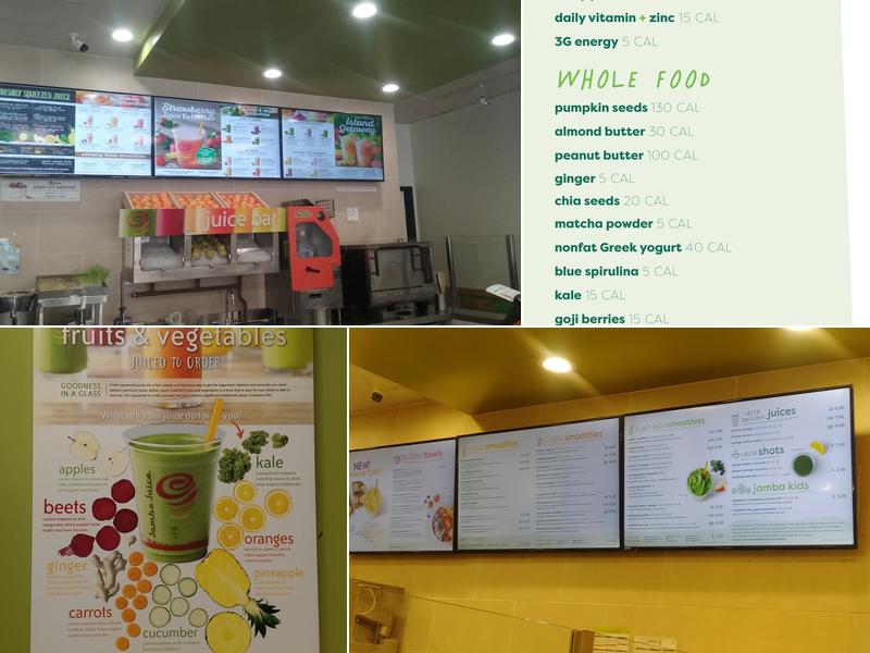 Jamba Menu