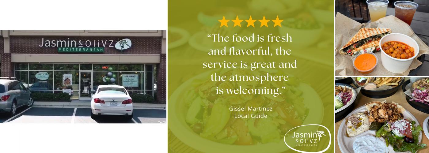 Jasmin & Olivz Mediterranean - Six Forks