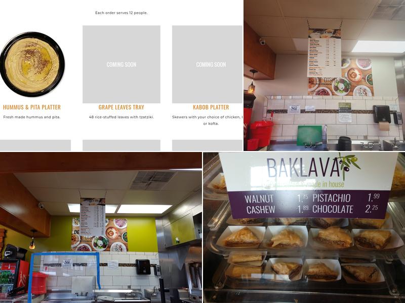 Jasmin & Olivz Mediterranean - Six Forks Menu