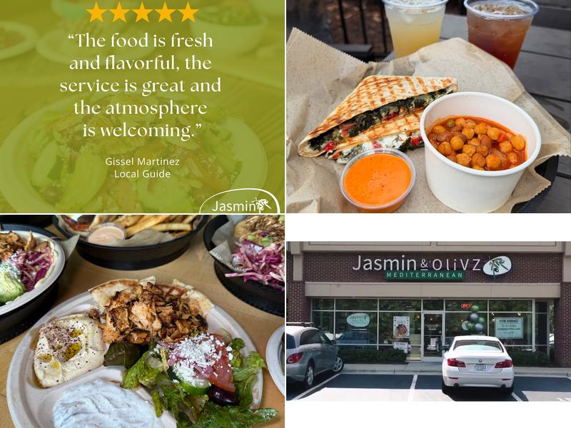 Jasmin & Olivz Mediterranean - Six Forks