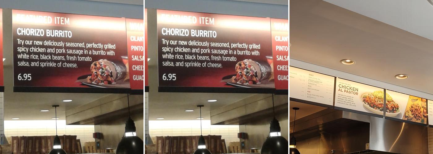 Chipotle Mexican Grill Menu