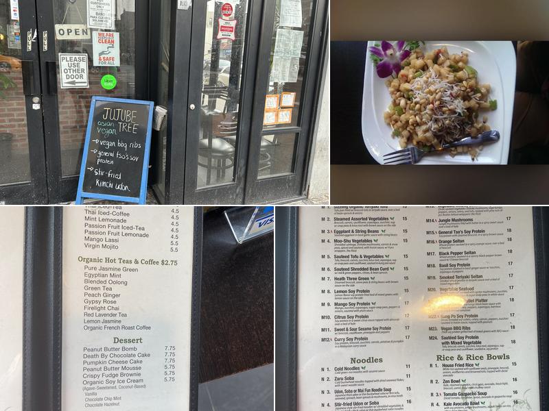 Jujube Tree Menu