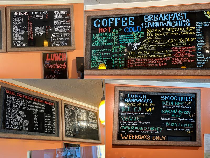 Kefa Coffee Menu