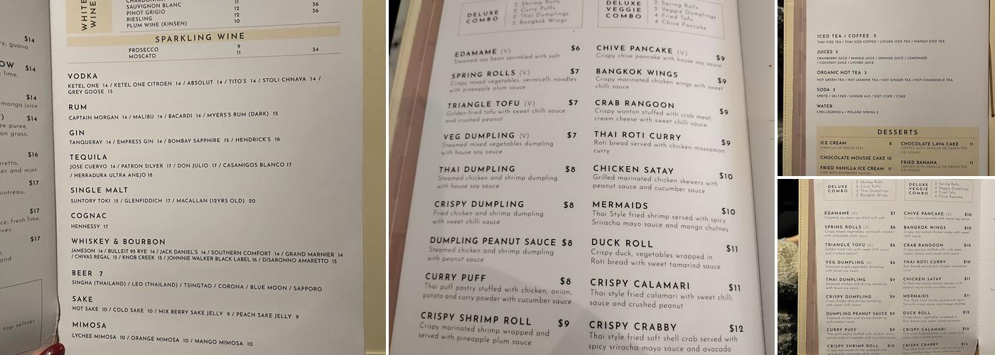 Kin’d Menu