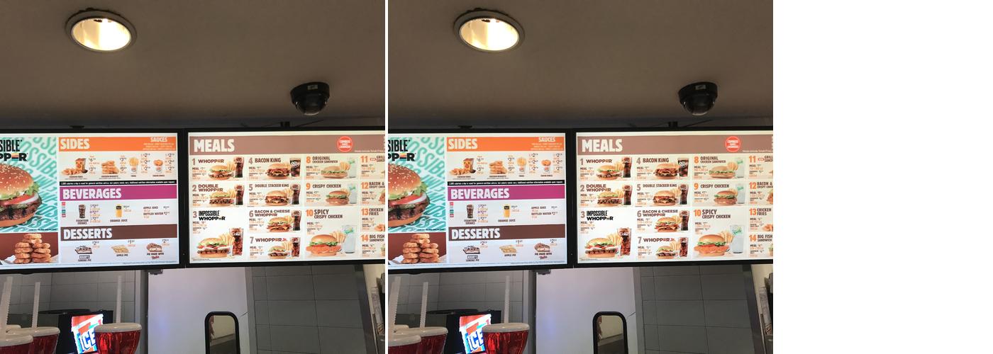 Burger King Menu