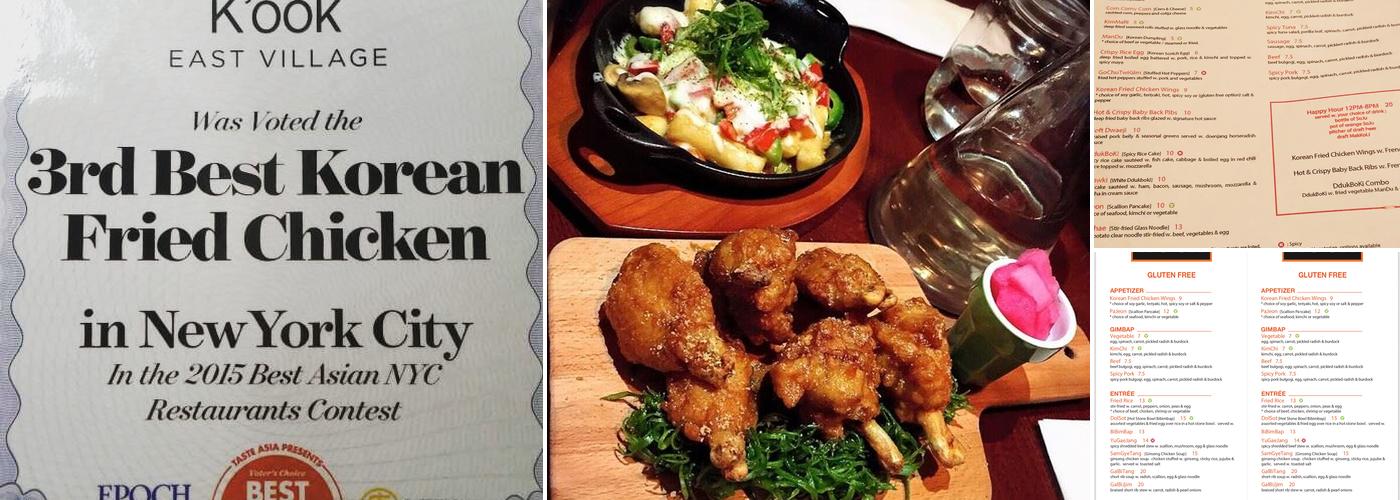 K'OOK Menu