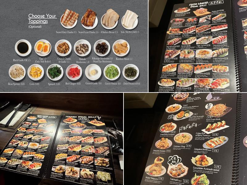 Kopan Sushi & Ramen Menu
