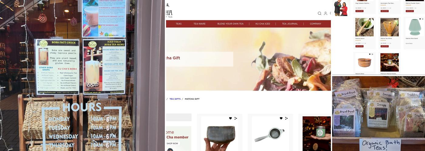 Ku Cha House of Tea Menu