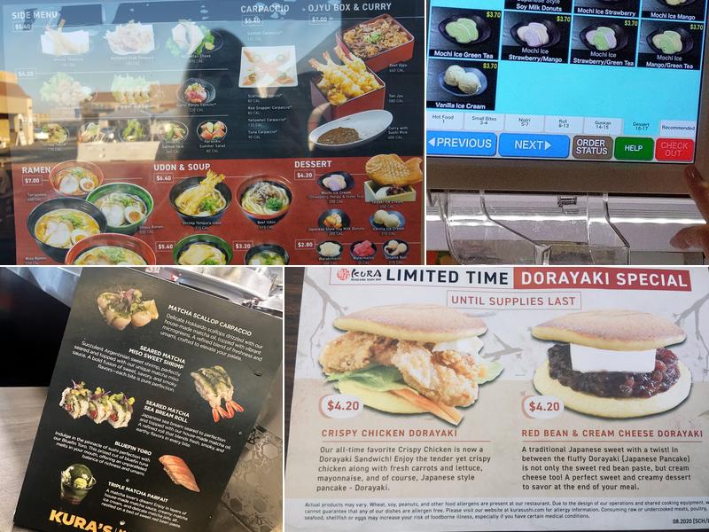 Kura Revolving Sushi Bar Menu