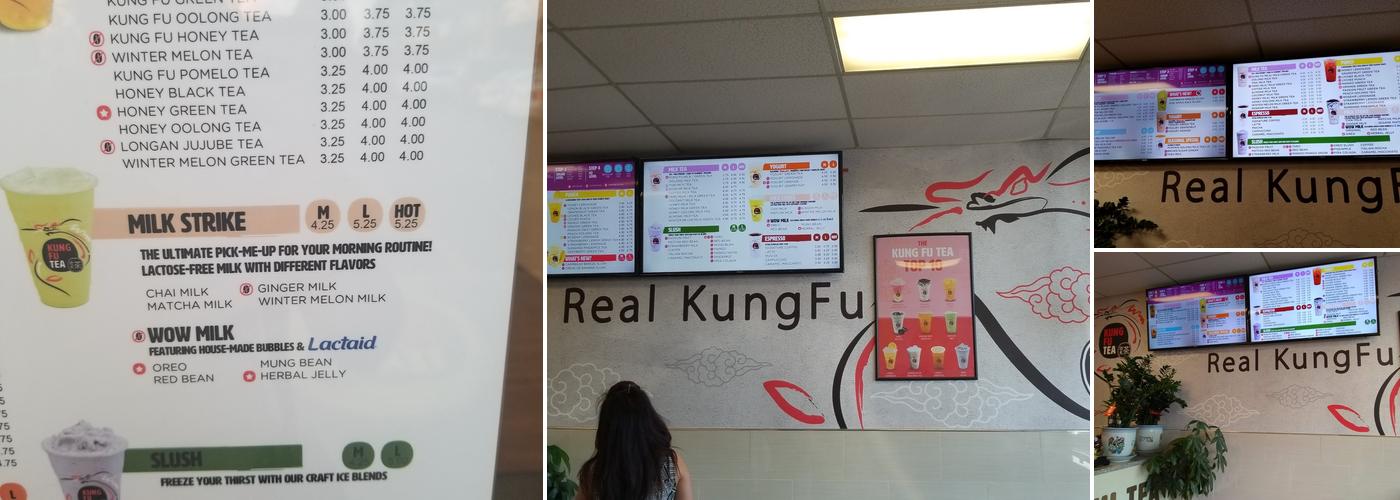 Kung Fu Tea Menu