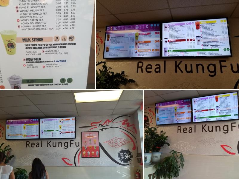 Kung Fu Tea Menu
