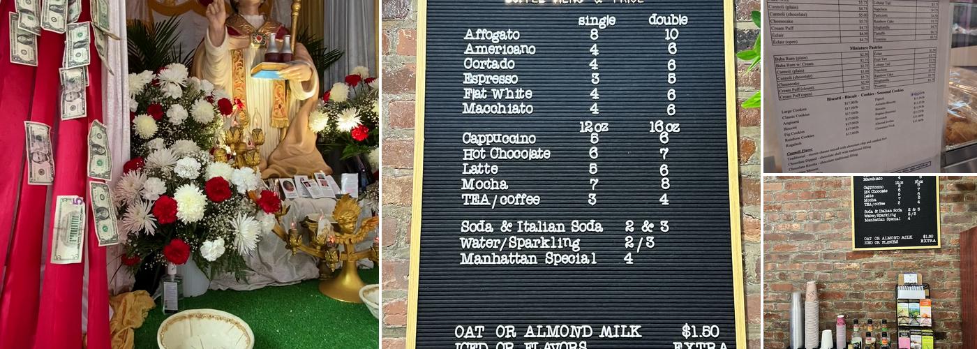 La Bella Ferrara Menu