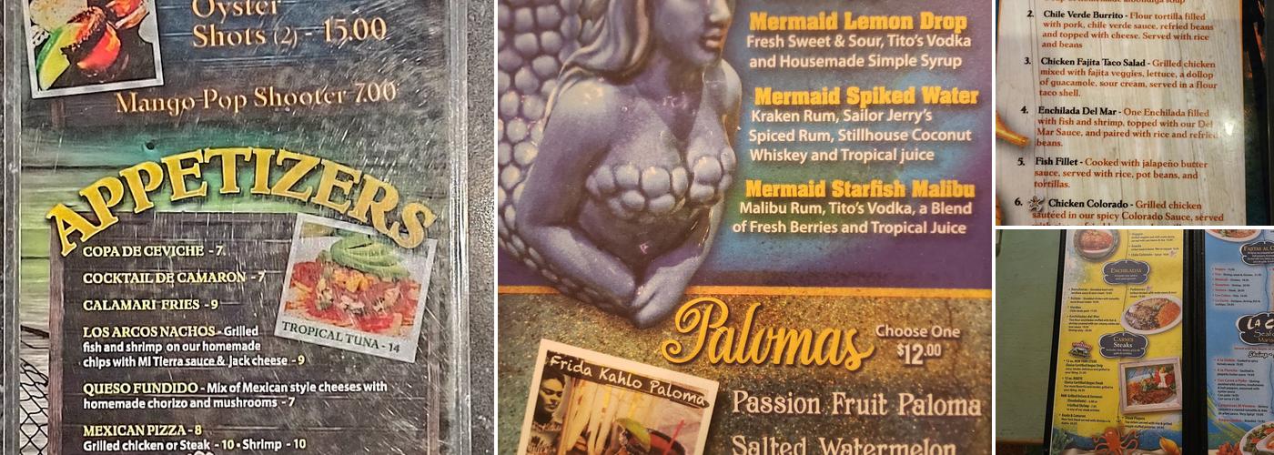 La Costa Mariscos at Riverwalk Menu