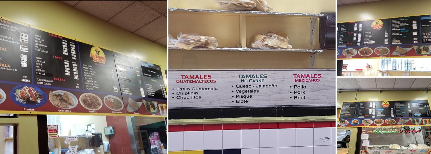 La Espiga De Oro Menu