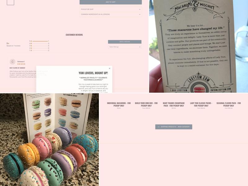 Lady Yum - Denny Triangle Menu