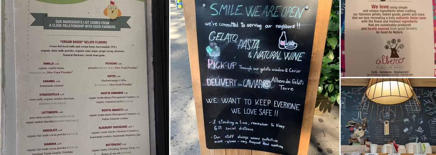 L'Albero Dei Gelati Menu