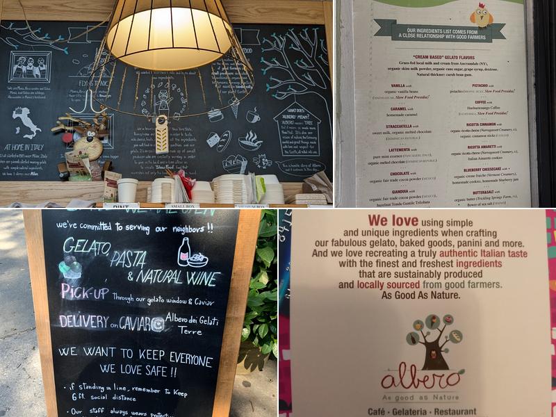 L'Albero Dei Gelati Menu