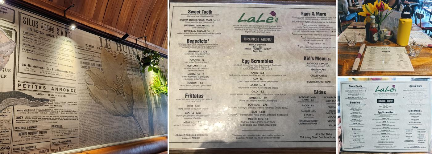 Lale Menu
