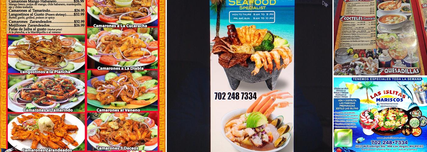 Las Islitas Mariscos Menu