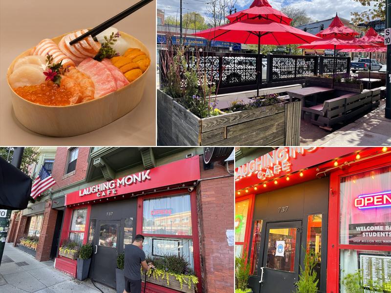 Laughing Monk Cafe 737 Huntington Ave, Boston