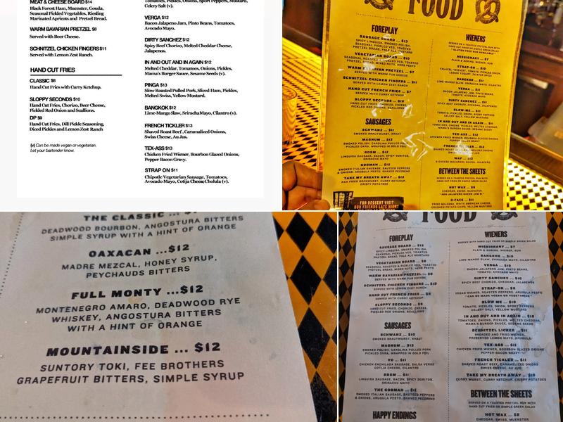 Linger Longer Lounge Menu