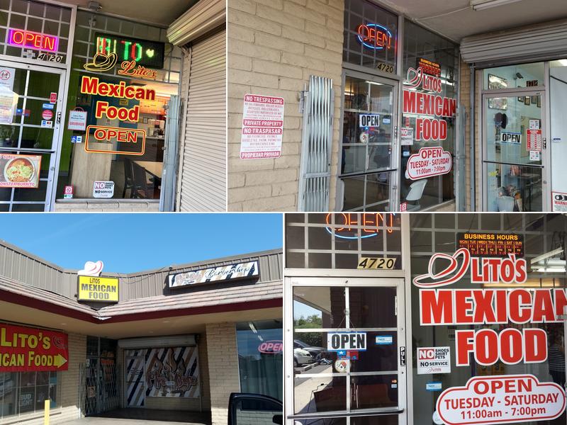 Lito's Fine Mexican Food 4720 W Olive Ave, Glendale