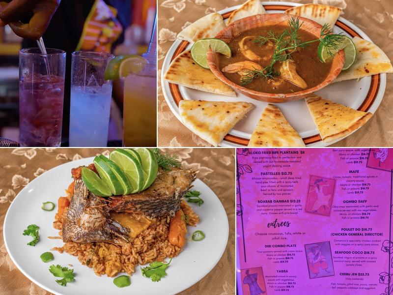 Bissap Baobab SF Menu